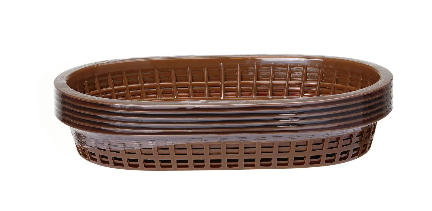 Coș pentru pâine maro, 6 buc. | HENDI 426296