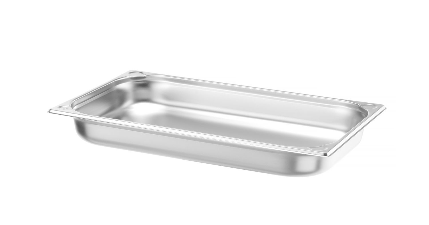Recipient GN 1/1 adâncime 6,5 cm din oțel inoxidabil KITCHEN LINE | HENDI 806128