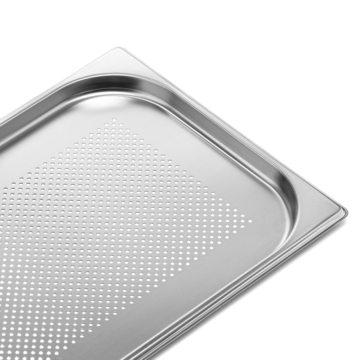 Recipient GN 1/1 ad. 2 cm perforat din oțel inoxidabil | FORGAST FG04702