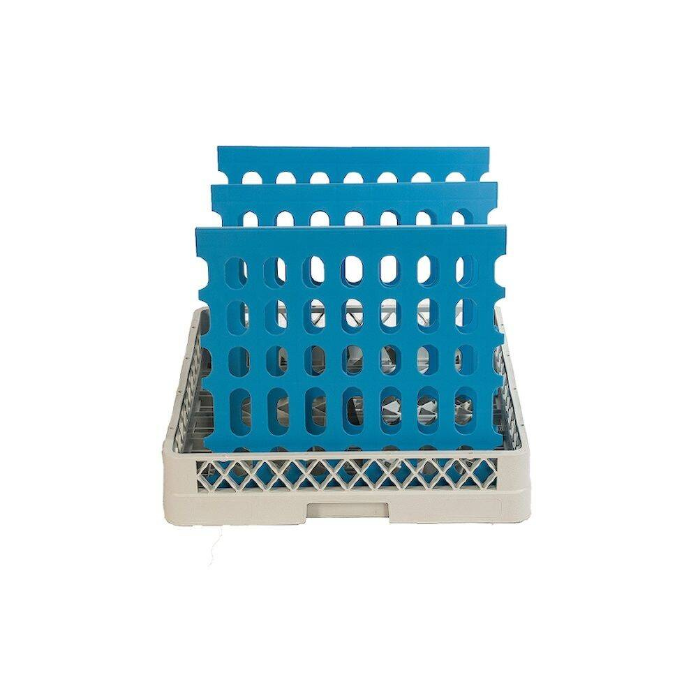 Unitate de colț cu 4 rafturi adânci. 40 cm 1PD-44+4P-94+8UM | ALUSHELF 40319