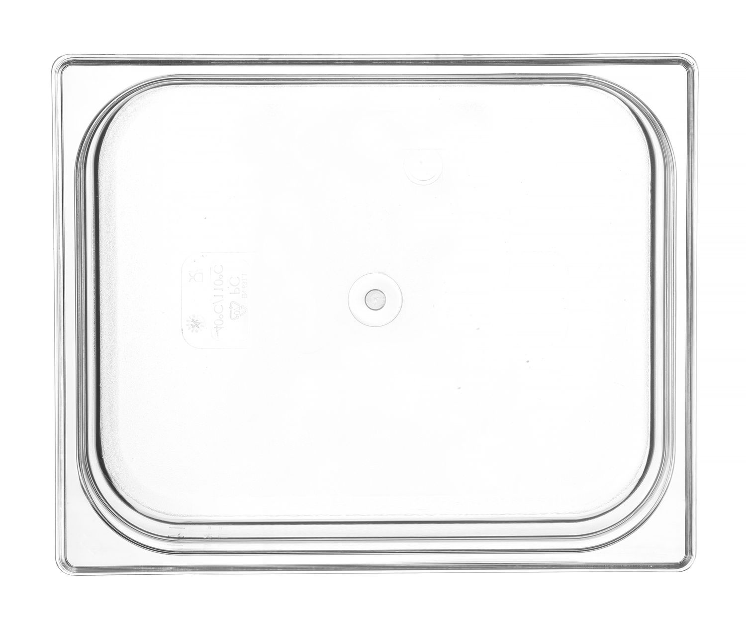 Recipient GN 1/2 ad. 6,5 cm din policarbonat | HENDI 861431