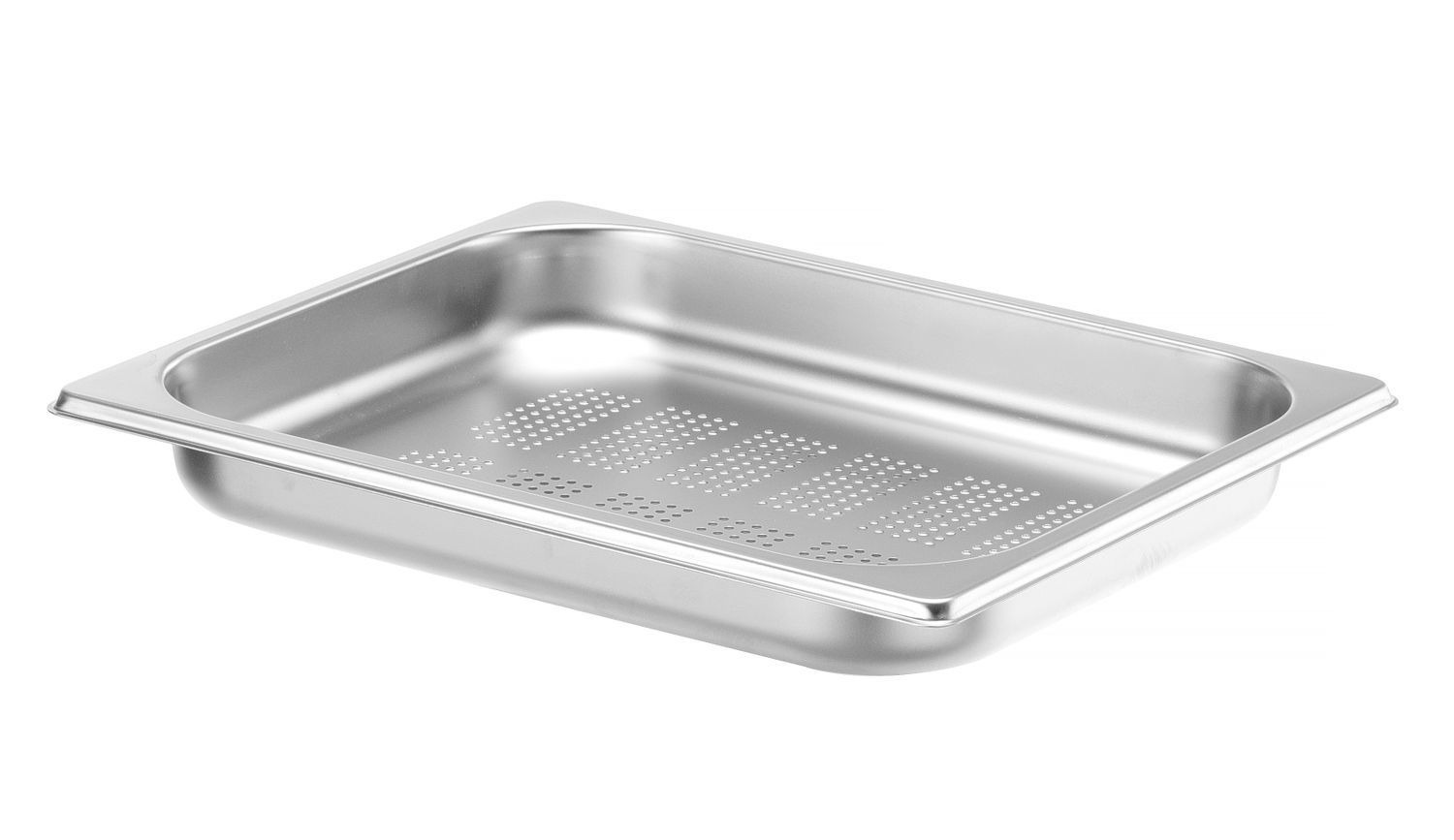 Recipient GN 1/2 adâncime 4 cm din oțel inoxidabil PROFI LINE PERFORAT | HENDI 802441