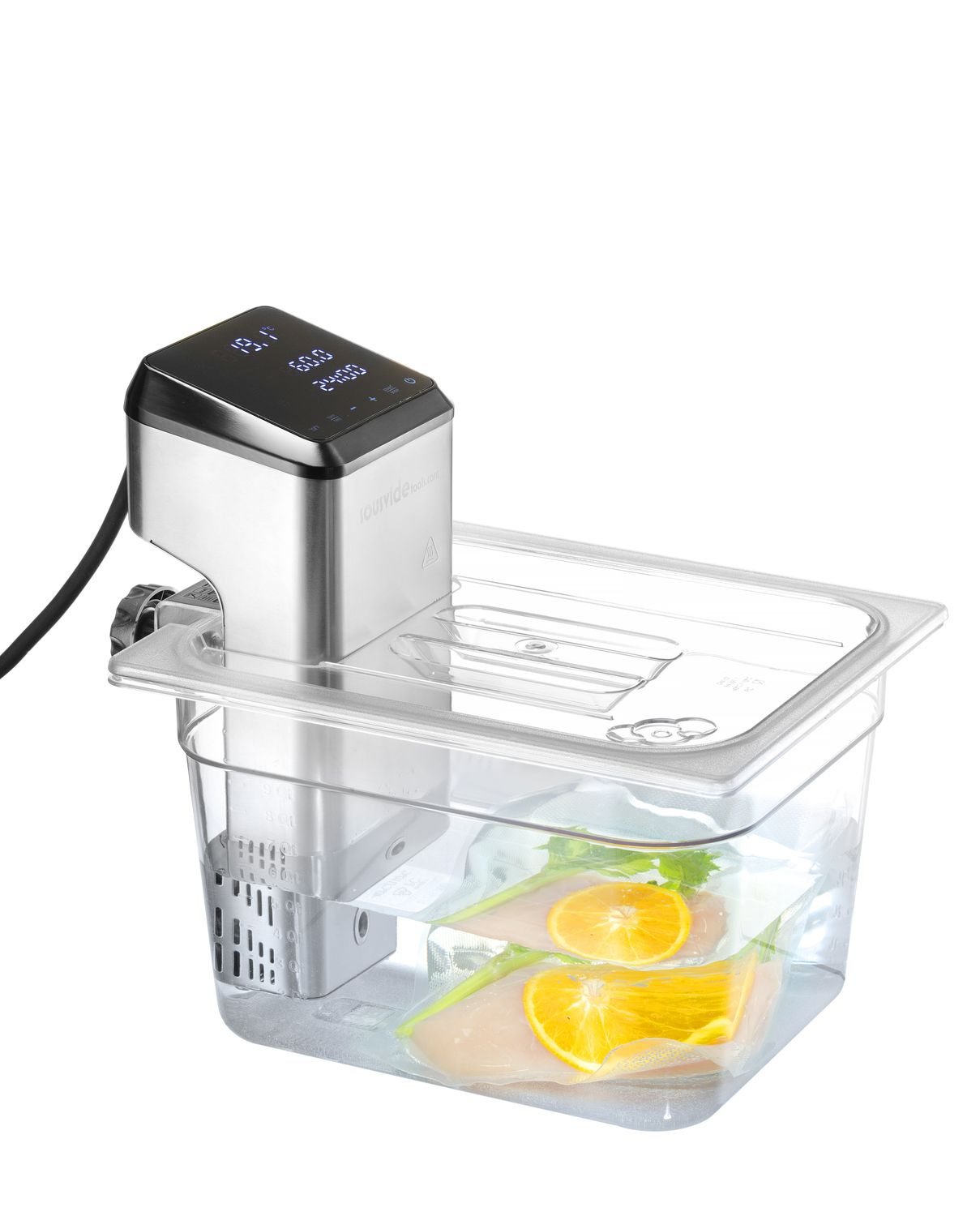 Capac din policarbonat pentru GN 1/2 cu decupaj pentru sous vide | HENDI 864234