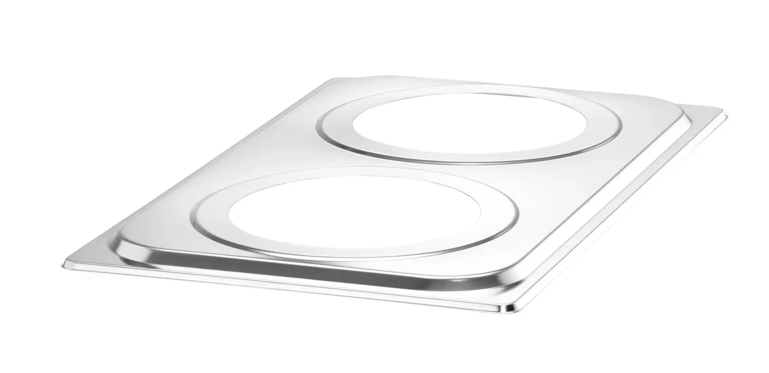 Bemar Hendi Ranger cu robinet de scurgere, 8L, 1000W, 60.4x33.2x31.5 cm, recipient 2x4L, 3xGN 1/3 | HENDI 201473