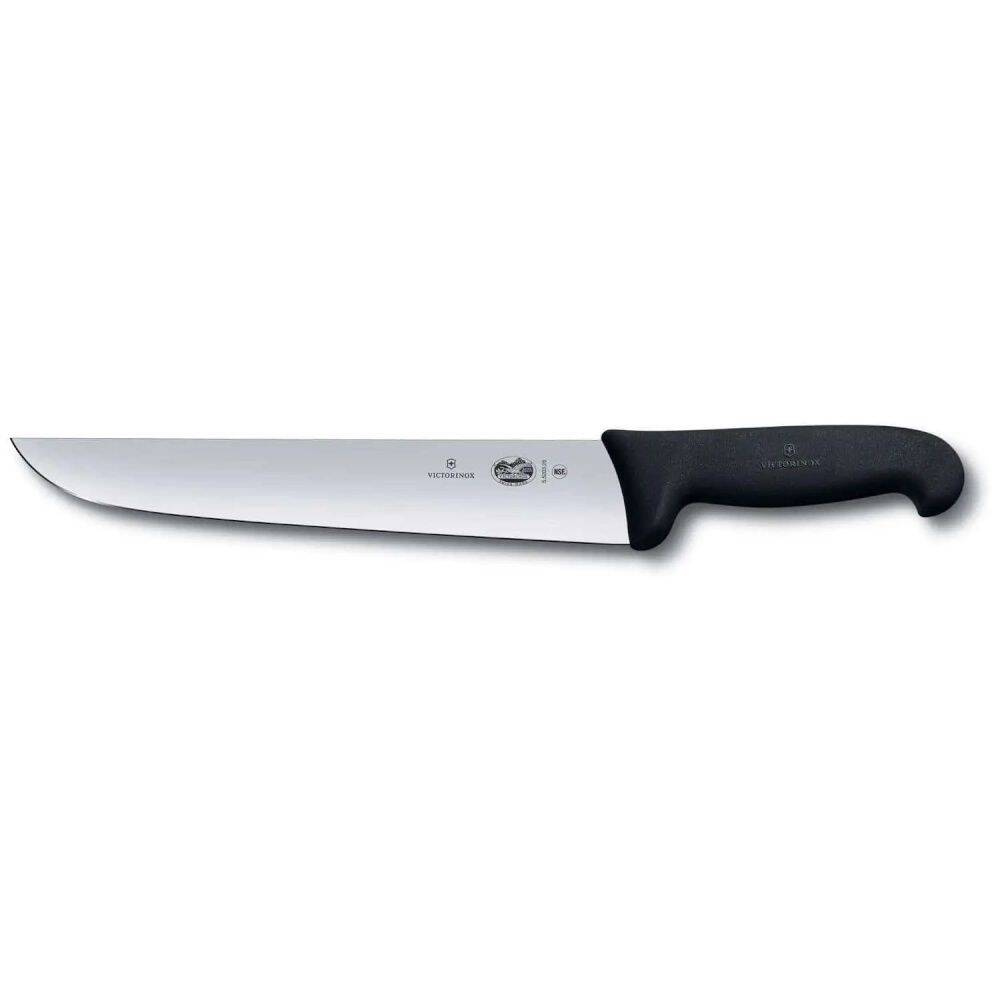 Cuțit de măcelar cu lamă netedă FIBROX - lungime lamă 26 cm | VICTORINOX 5.5203.26