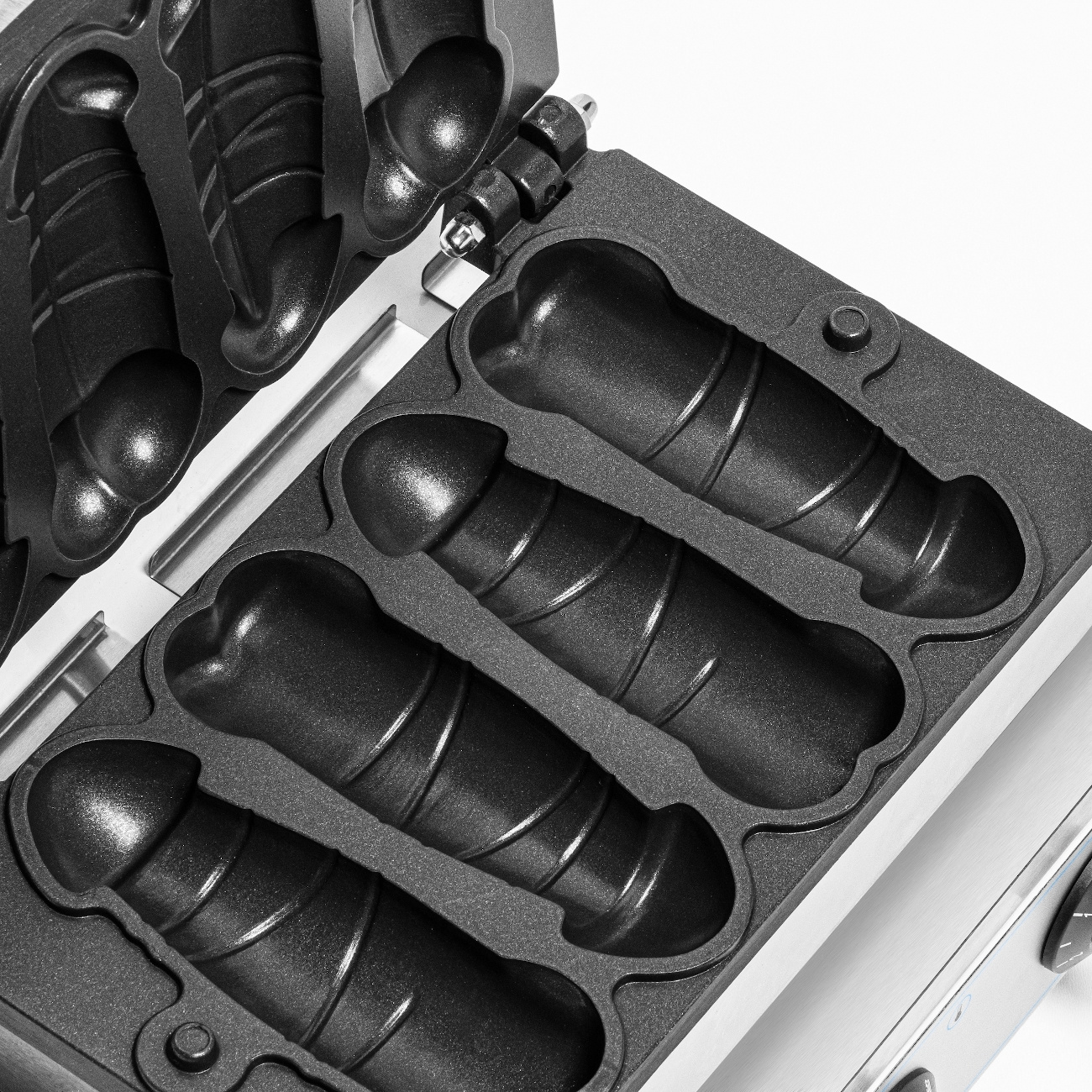 Aparat electric pentru vafe tip P pentru 4 vafe, 1.55 kW, 230 V | FORGAST FG09709