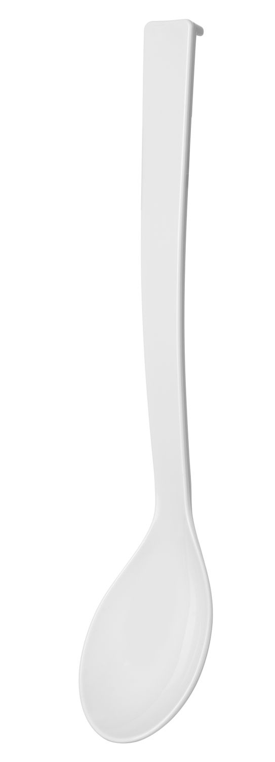 Lingură pentru salată din plastic albă | HENDI 564400