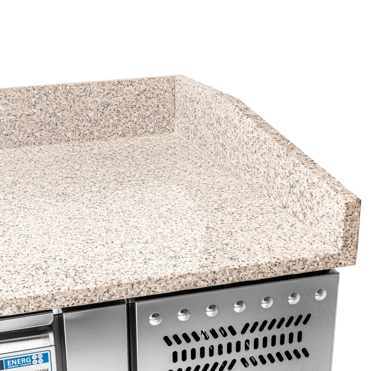 Masă frigorifică pentru pizza cu 2 uși și sertare 428 l | FORGAST FG07204