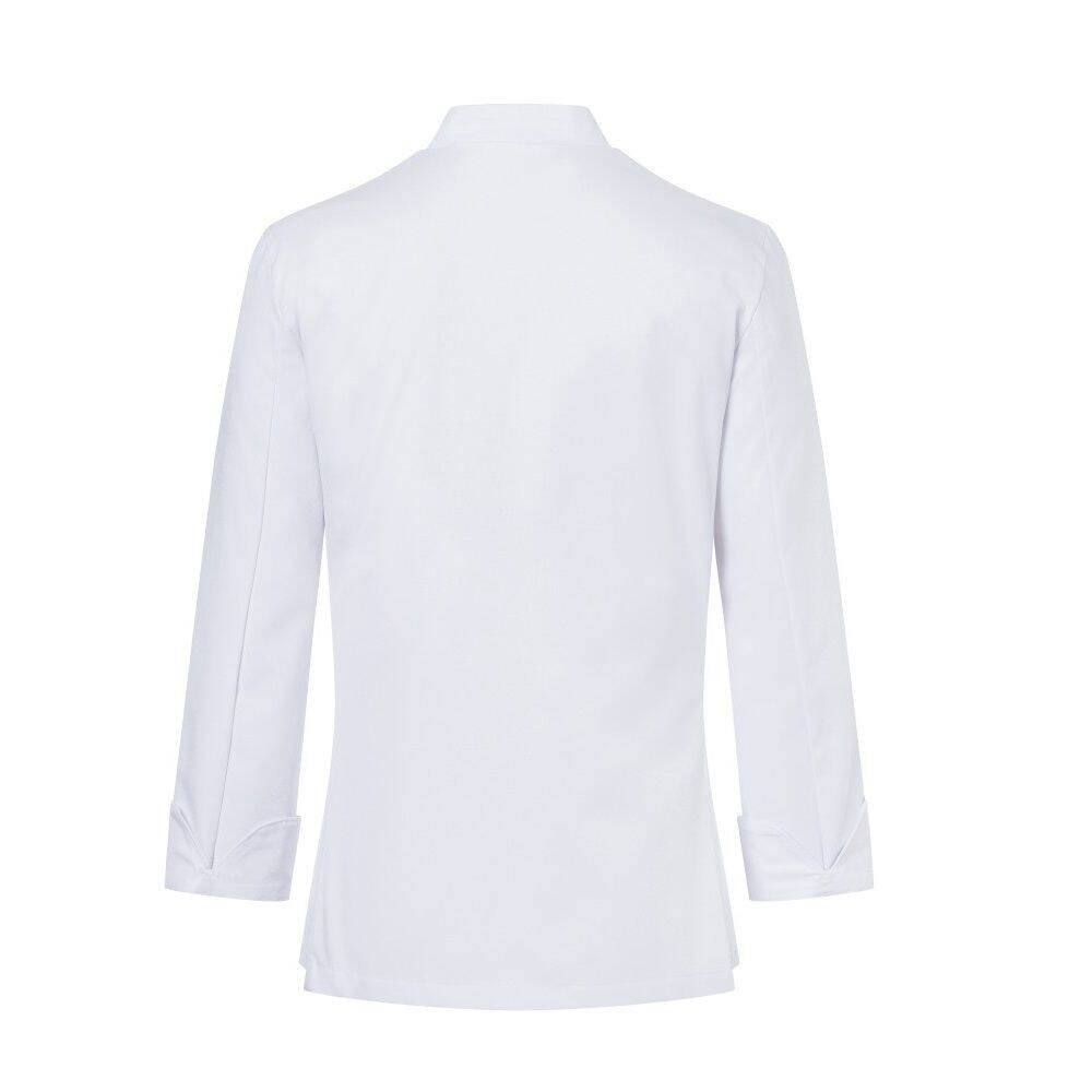 Bluză de bucătar Larissa albă | KARLOWSKY JF 3-3