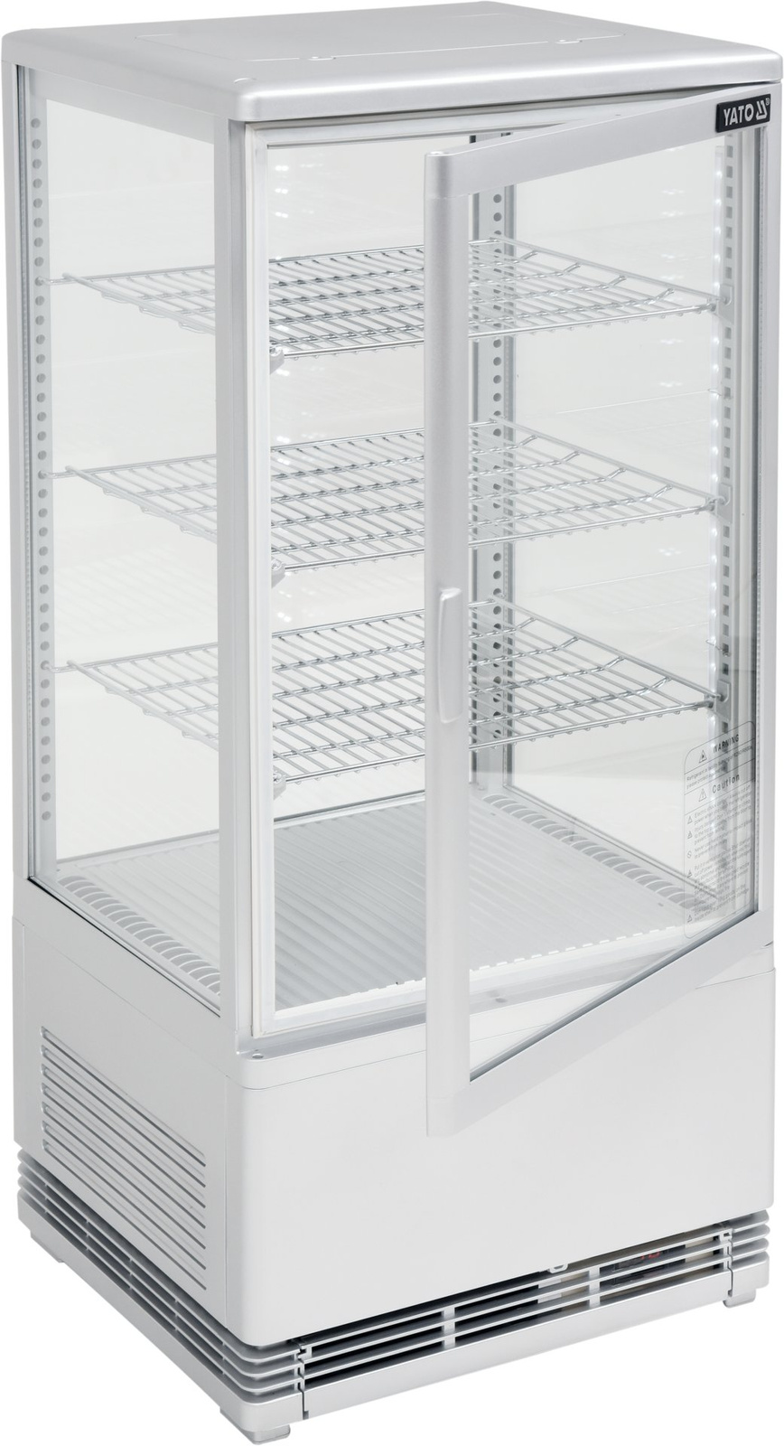 Vitrină frigorifică 78 l alb | YATO YG-05055