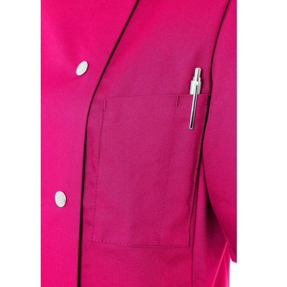 Bluză de bucătar pentru femei Greta roz | KARLOWSKY JF 4-44