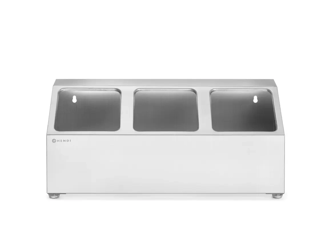Suport pentru 3 recipiente GN 1/6 | HENDI 820032
