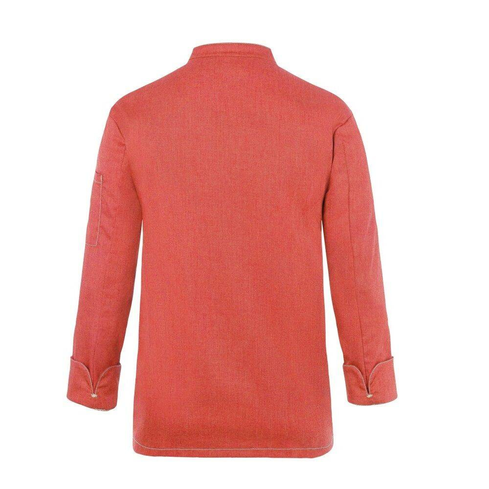 Hanorac bucătar pentru bărbați Jeans-Style albastru vintage | KARLOWSKY JM 24-82