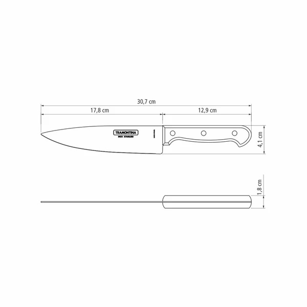 Cuțit de bucătar LANDHAUS 17,8 cm | TRAMONTINA 29810-242