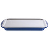 Tavă cu inserție de răcire și capac, albastră 43x29x14 cm | APS 9090