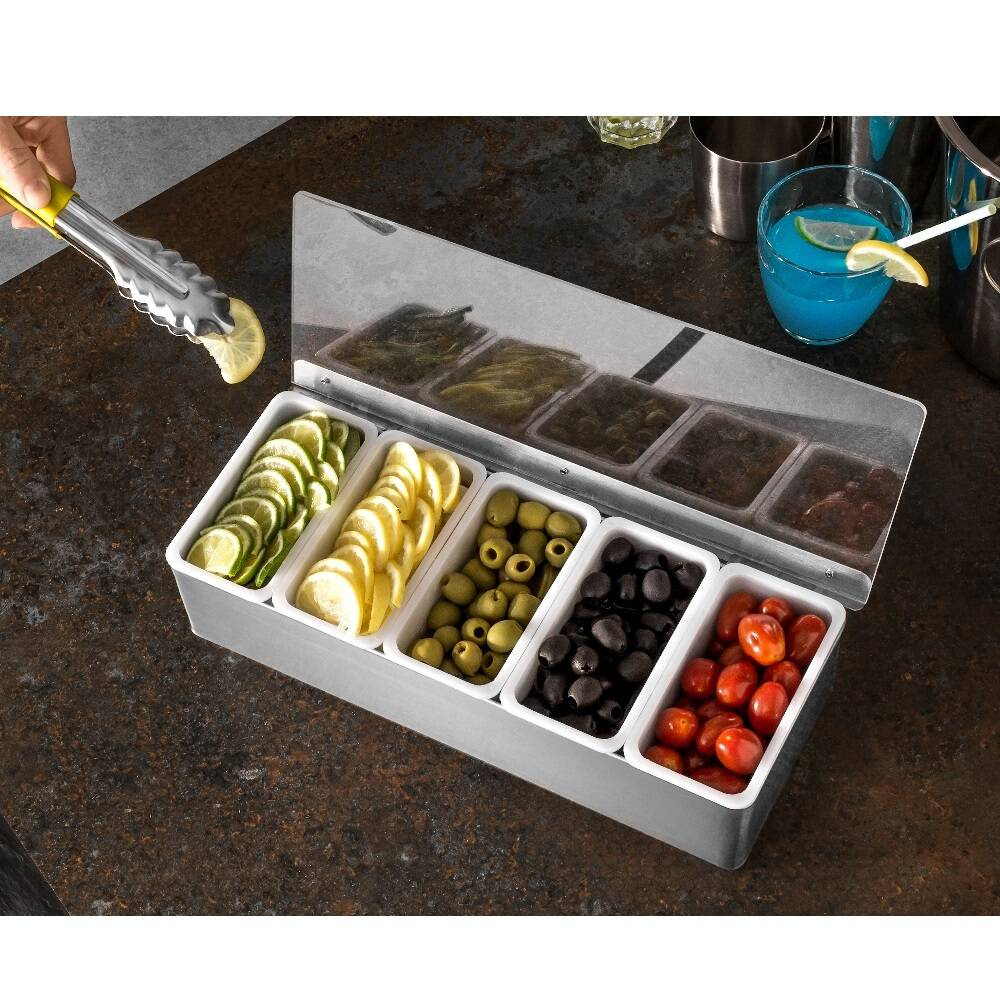 Recipient în 5 părți pentru accesorii de barman FORGAST FG11419