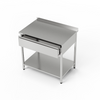 Masă de lucru din oțel inoxidabil cu sertar 50x70x85 cm | FORGAST