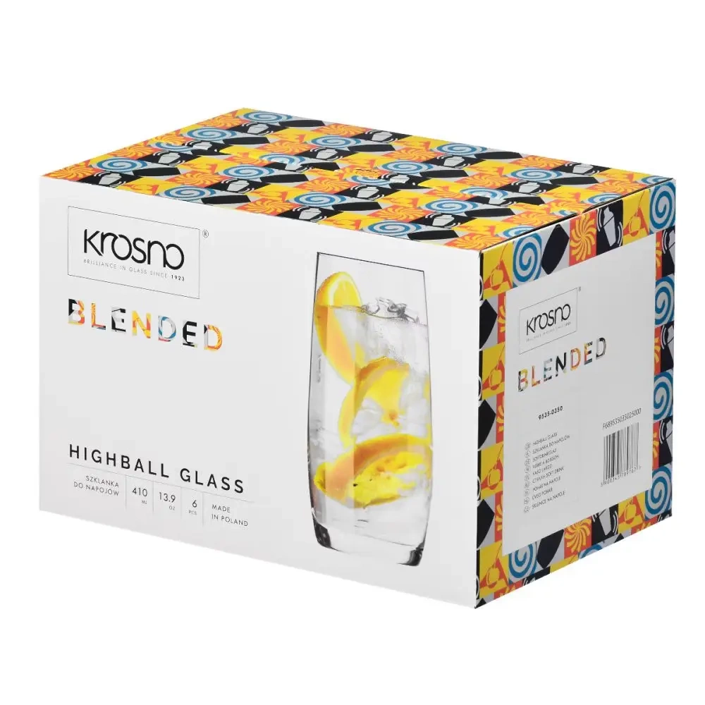 Pahare long drink Blended - set 6 bucăți | KROSNO GLASS F689535035025000
