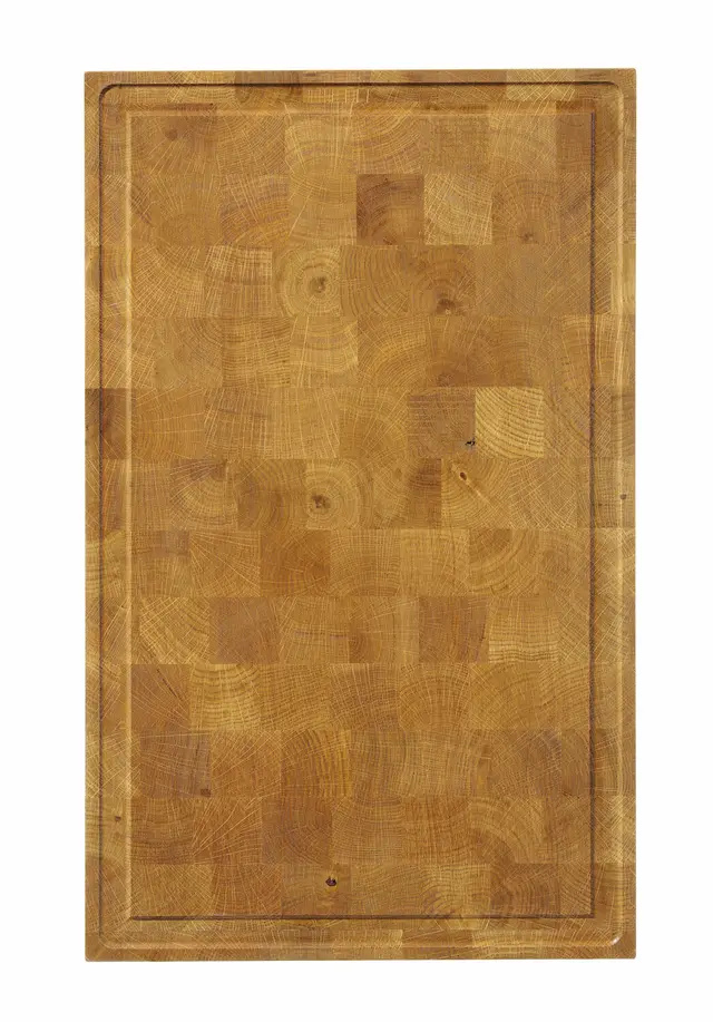 Masă de servire din stejar 53x32.5x(H)3.5 cm HENDI 505441