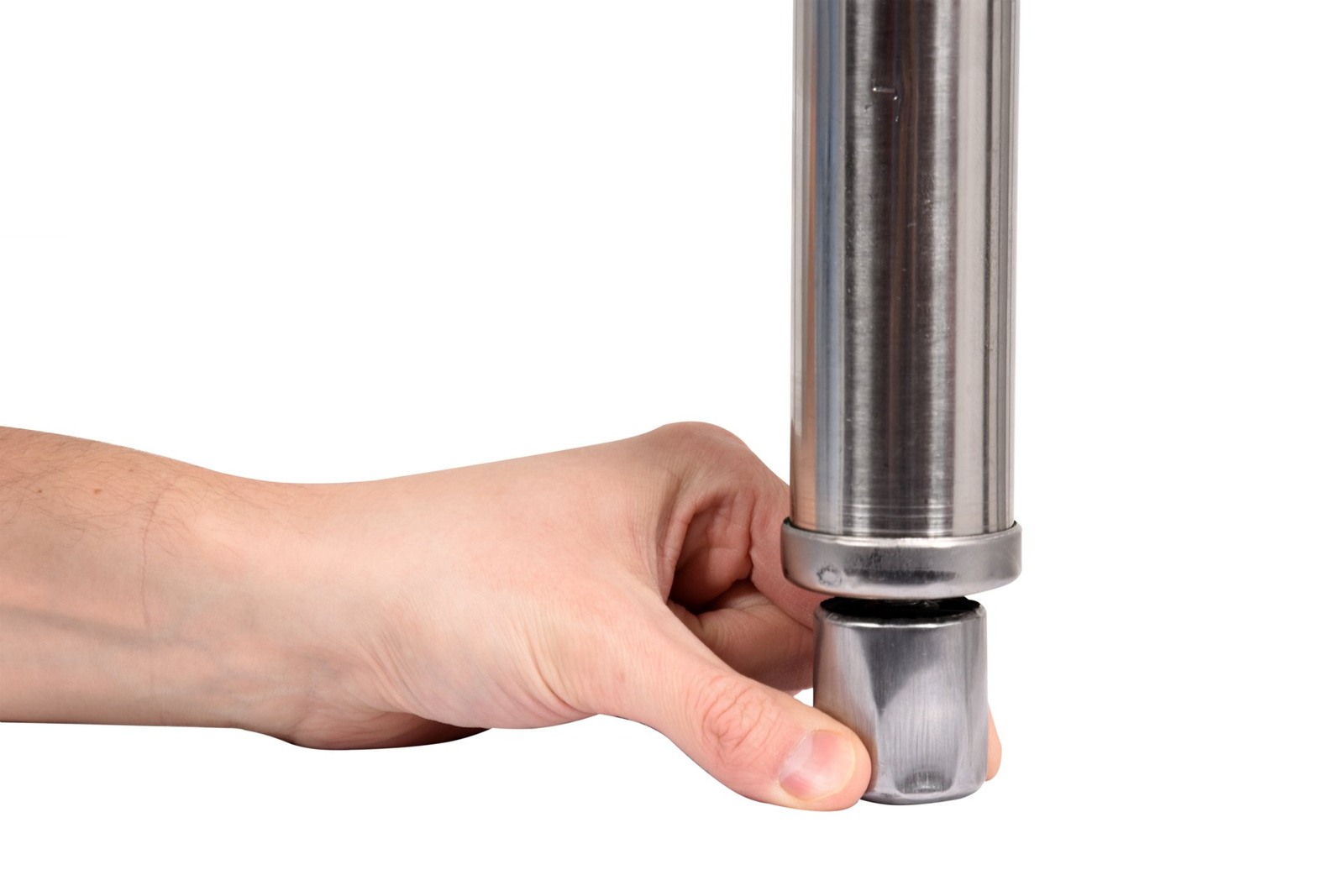 Masă de lucru centrală din oțel inoxidabil cu raft 100x60x85 cm | YATO YG-09001