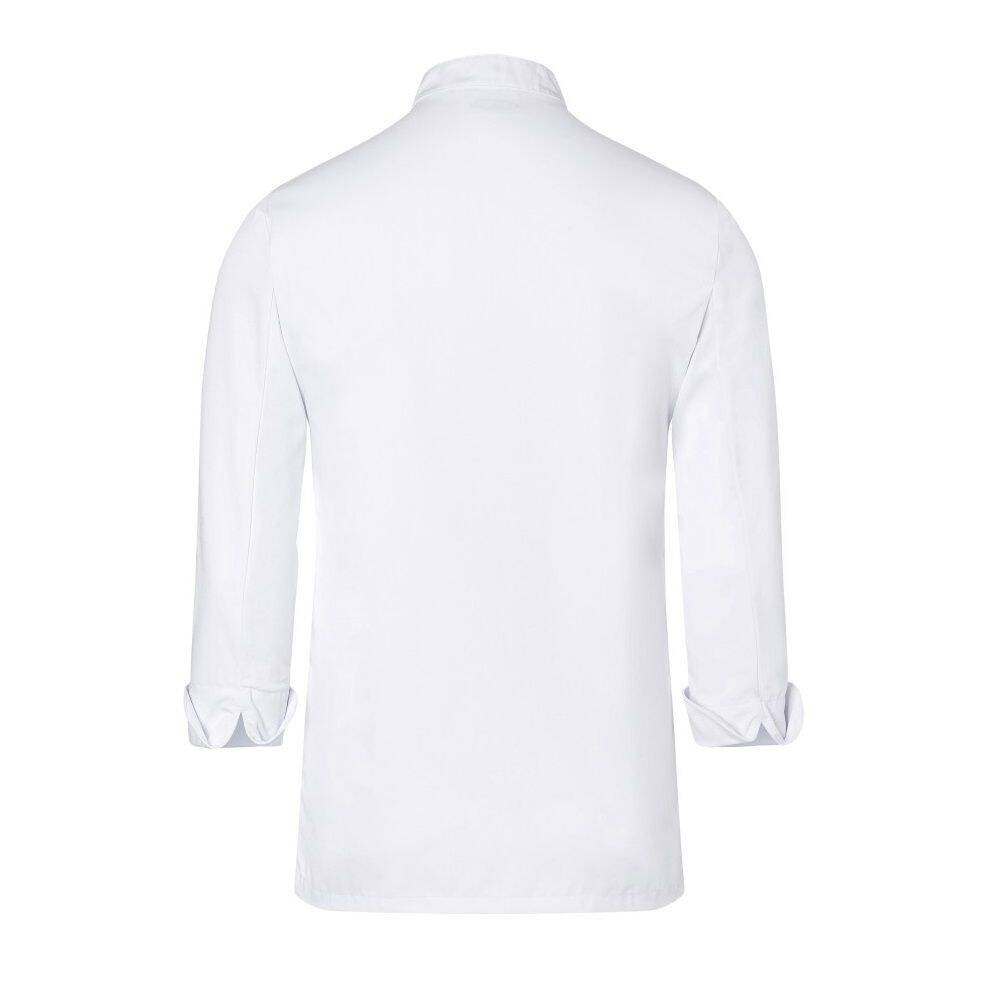 Bluză de bucătar de bază albă | KARLOWSKY BJM 1-3