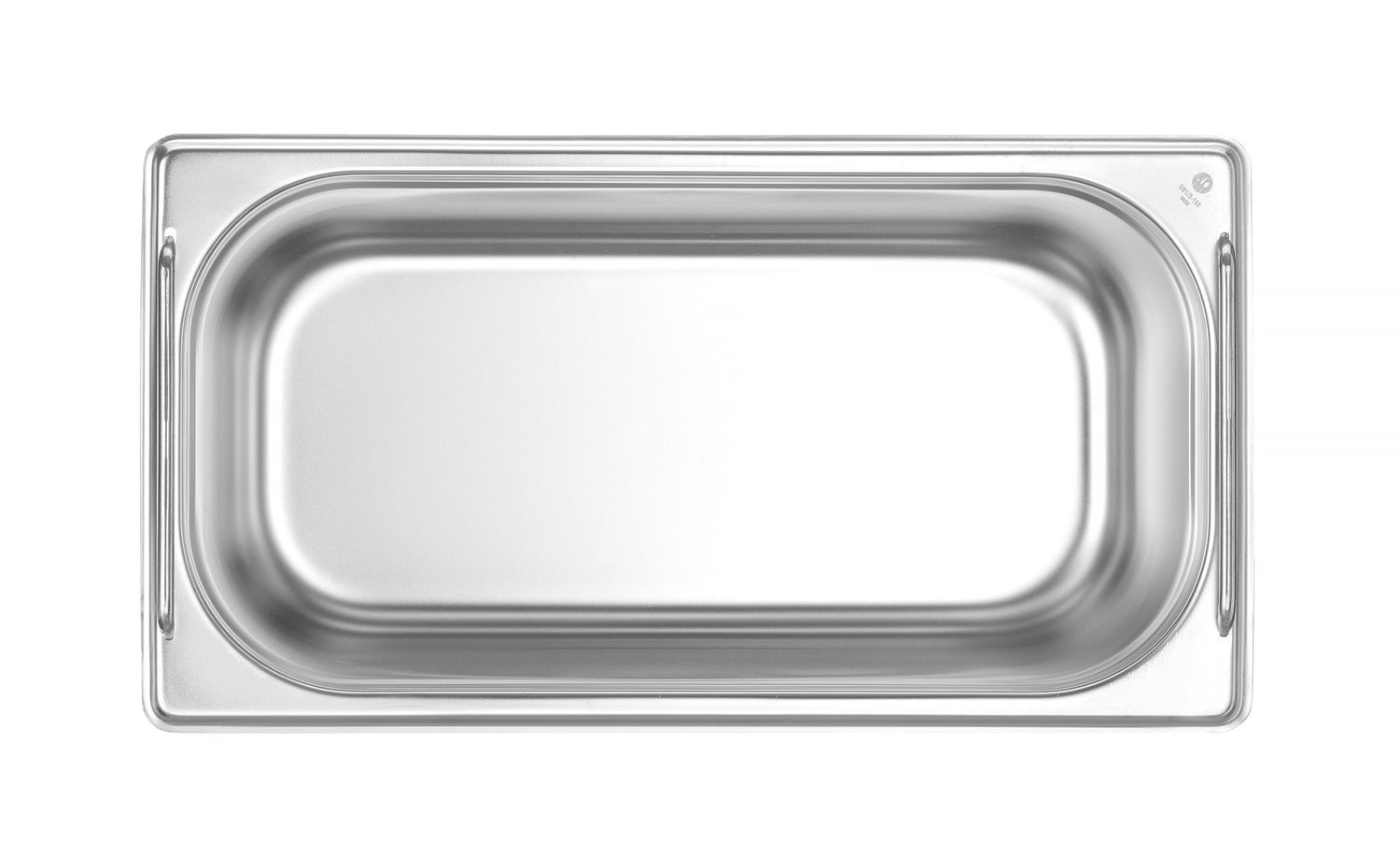 Recipient GN 1/3, adâncime 15 cm din oțel cu mânere | HENDI 817445