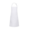 Șorț de bucătar de bază 75 x 90 cm cu cataramă alb | KARLOWSKY BLS 4-3-Stck