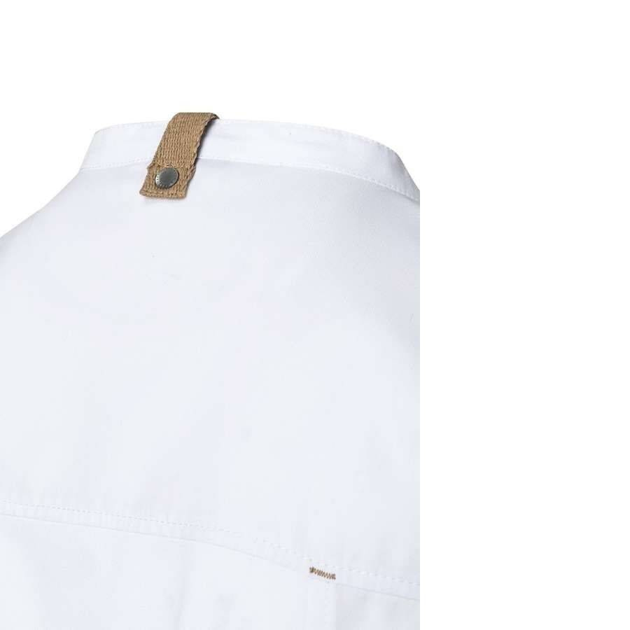 Bluză albă de bucătar pentru bărbați Green-Generation | KARLOWSKY JM 35-3