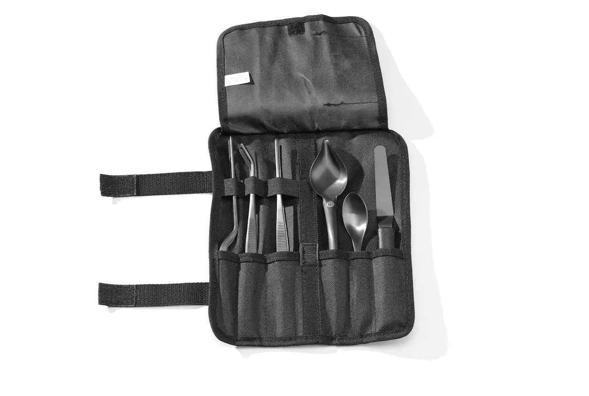 Set pentru decorarea preparatelor, 6 piese, negru | HENDI 400074