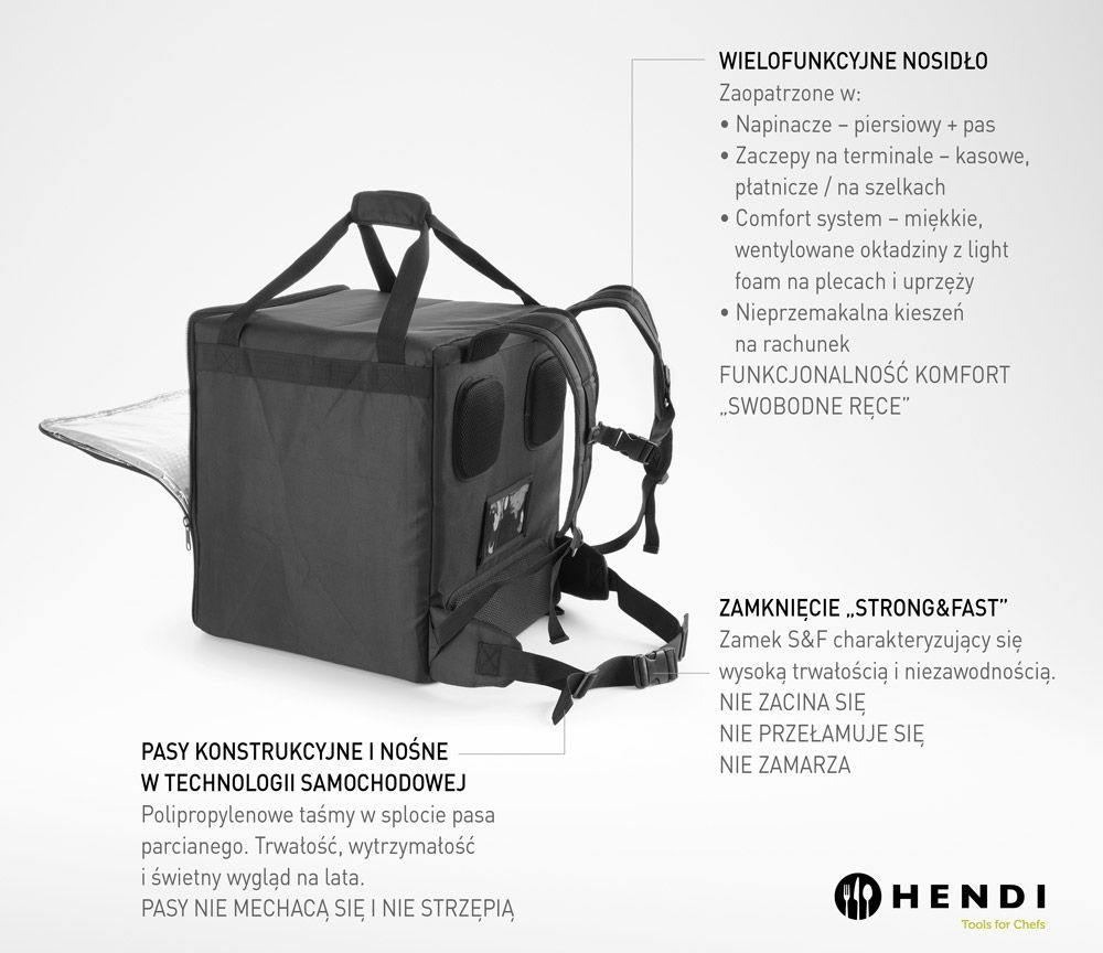 Rucsac termic 75l | HENDI 709801