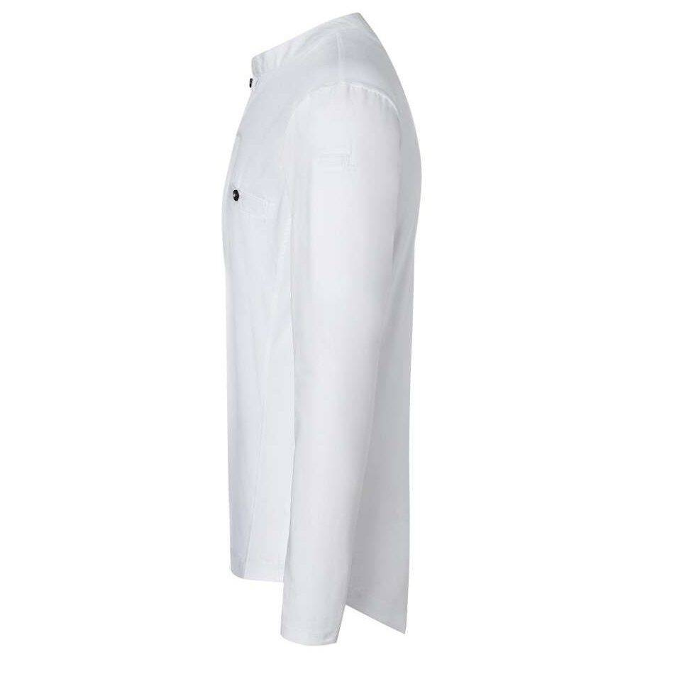 Cămașă bucătar Performance mânecă lungă albă | KARLOWSKY TM 6-3