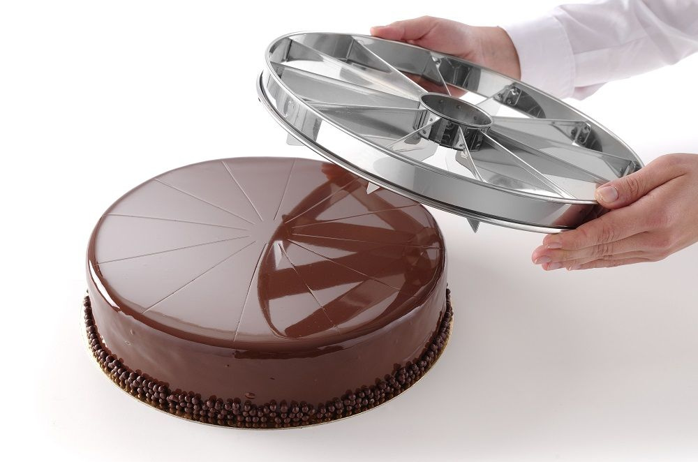 Marcator pentru tort - 16 porții | HENDI 512531