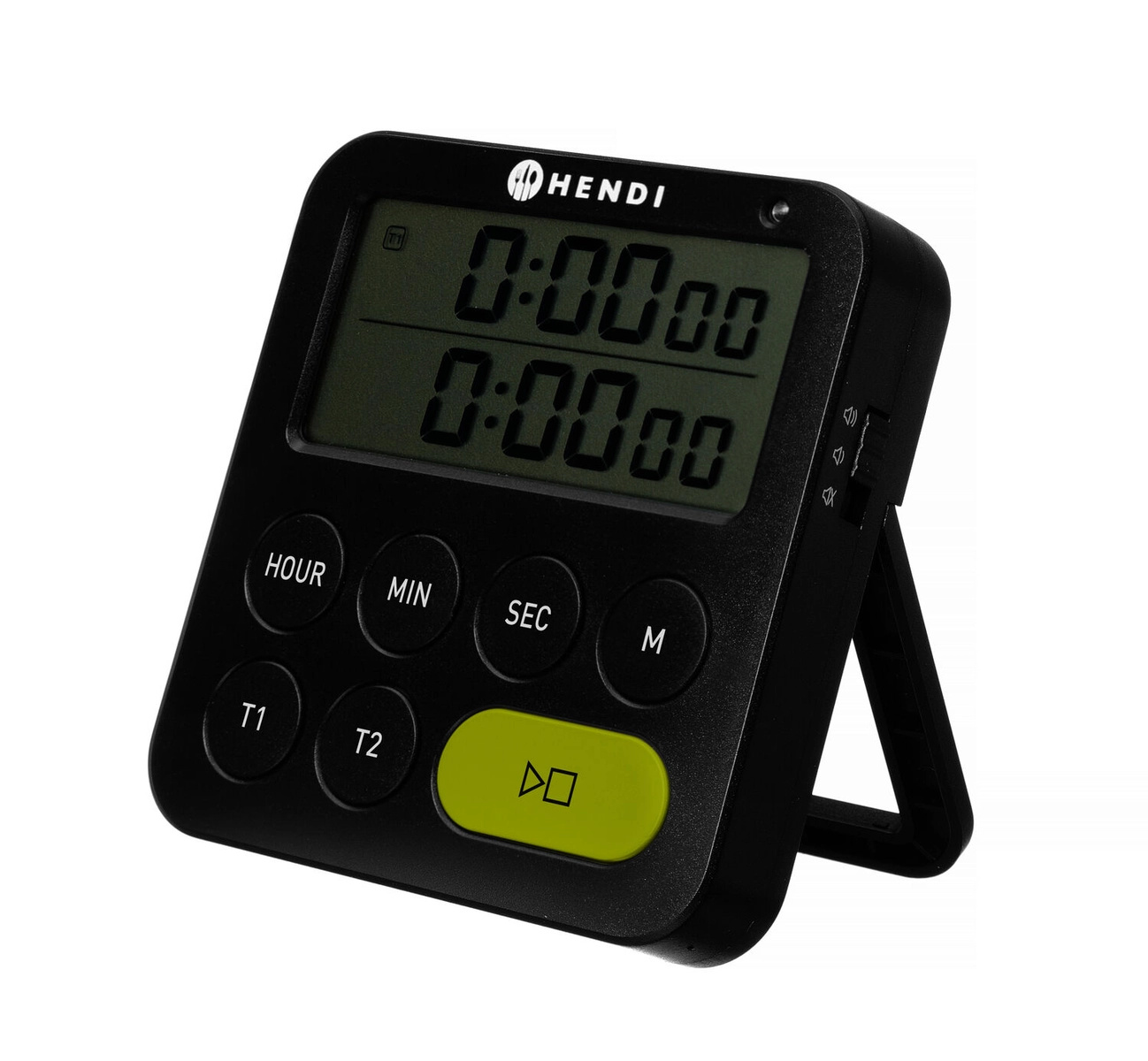 Timer de bucătărie cu două intervale, cronometru digital | HENDI 582046