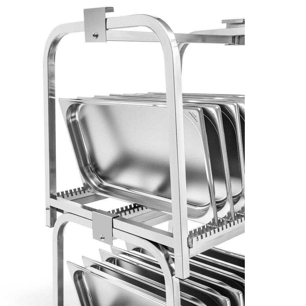 Suport de picurare pentru recipiente și tăvi GN 1/1 60x55x113 cm | FORGAST FG15129
