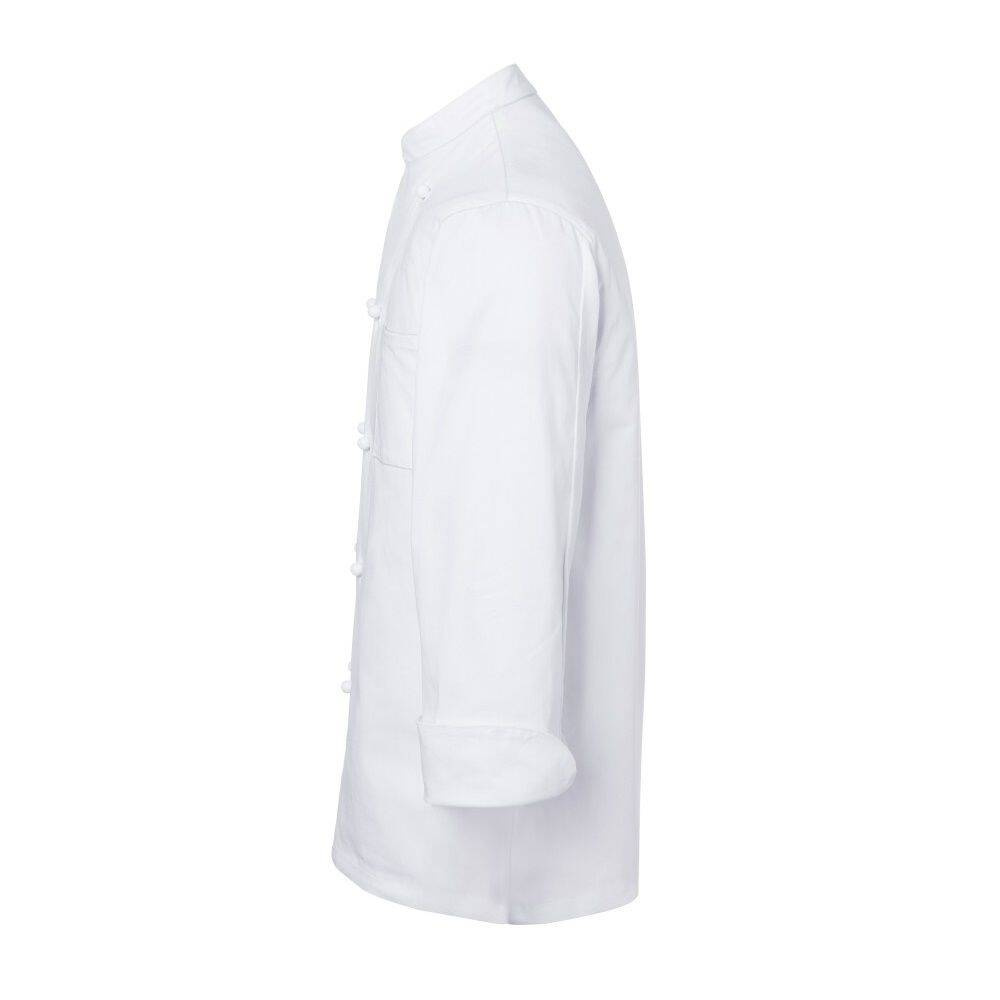 Bluză de bucătar de bază albă | KARLOWSKY BJM 1-3