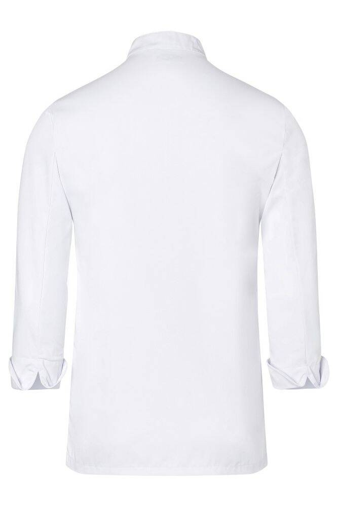 Hanorac de gătit pentru bărbați alb | KARLOWSKY BJM 2-3