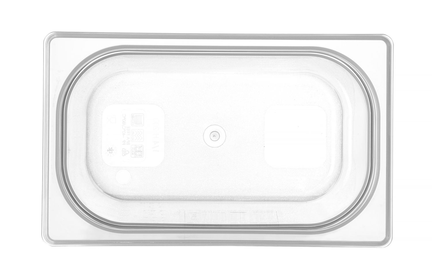 Recipient GN 1/4 ad. 20 cm din polipropilenă HACCP | HENDI 880357