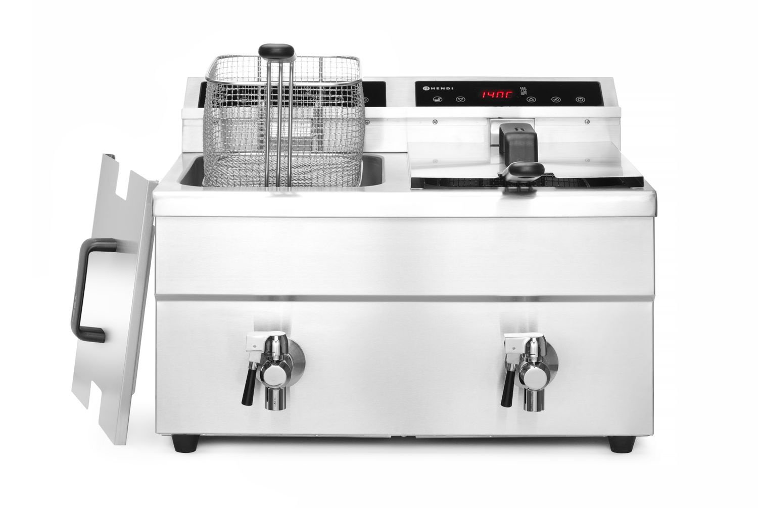 Kitchen Line Frigider cu inducție cu 2 camere 2x8 l | HENDI 215029