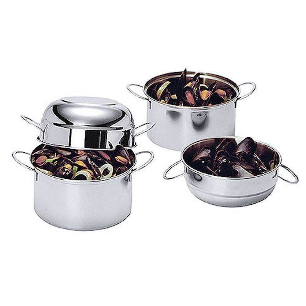 Oală pentru midii cu capac 2,5 l | CONTACTO 490/180