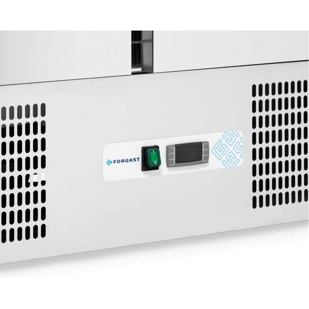 Masă frigorifică cu 2 uși 257 l, cu unitate inferioară | FORGAST FG07002