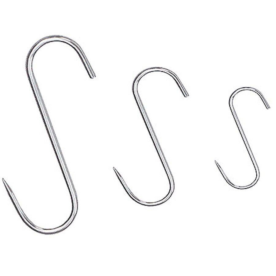 Cârlig pentru măcelar, oțel inoxidabil 120mm | Contacto 485/120