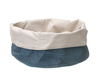 Săculeț pentru pâine din bumbac, rotund, albastru închis, 25 cm | HENDI 429051