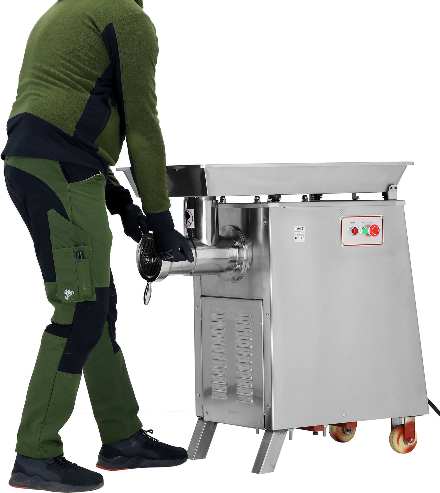 Mașină de tocat carne (mincer) wyd. 650 kg/h | YATO YG-03275