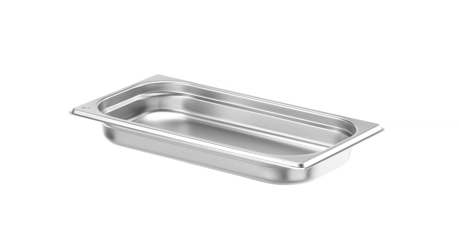 Recipient GN 1/3 adâncime 4 cm din oțel inoxidabil BUDGET LINE | HENDI 800416