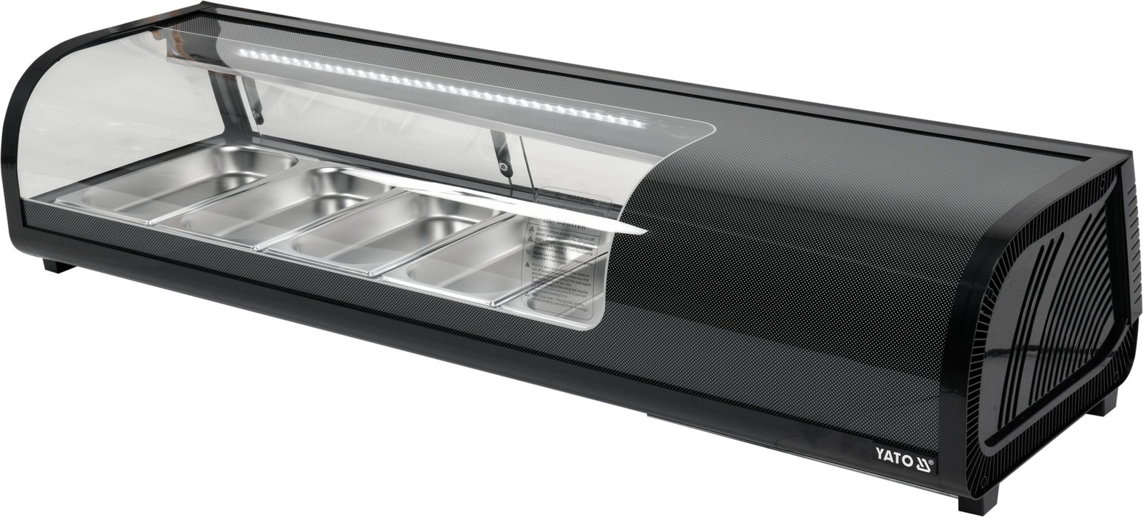 Tavă sushi refrigerată 5x1/3 GN | YATO YG-05001