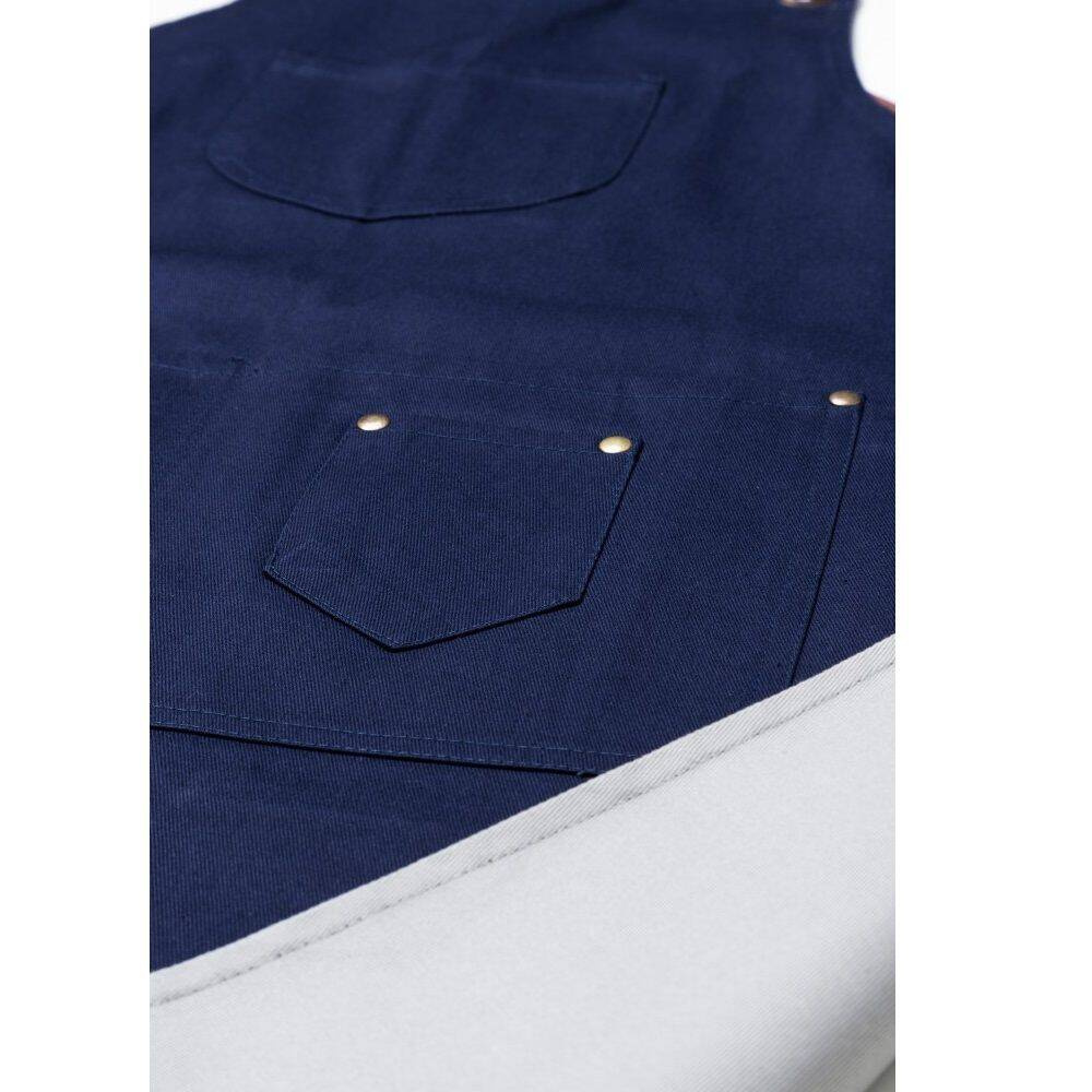 Șorț 2 în 1 Urban X-Style albastru-gri | KARLOWSKY LS 27-59-Stck