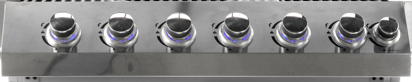 Grătar pe gaz Itami, 7 arzătoare (6+1) | YATO YG-20016