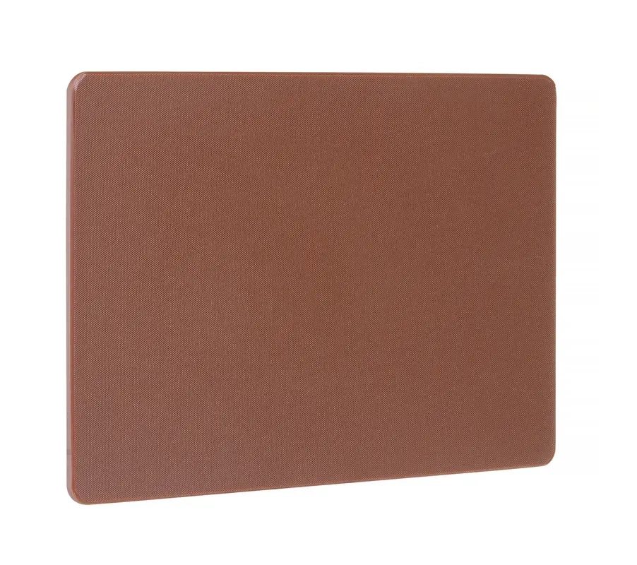 Placă din polietilenă HACCP maro, 45x30 cm | HENDI 827048