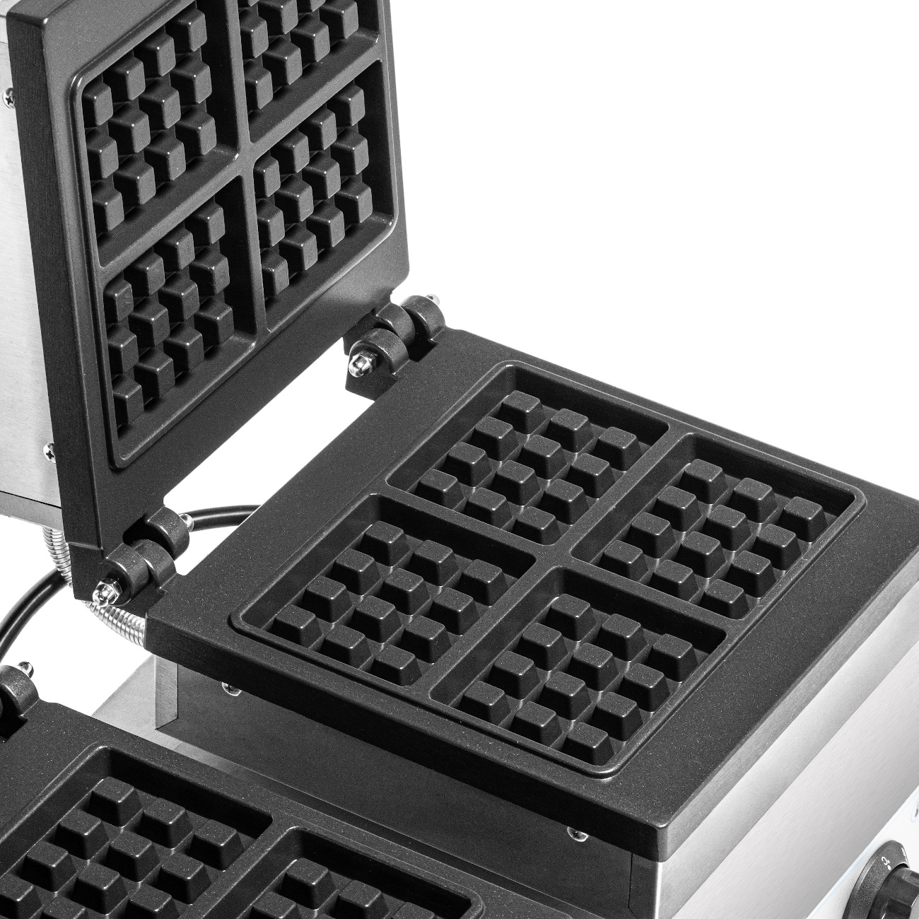 Aparat electric pentru vafe 4x3 dublu, 8 vafe, 3.5 kW, 230 V | FORGAST FG09726