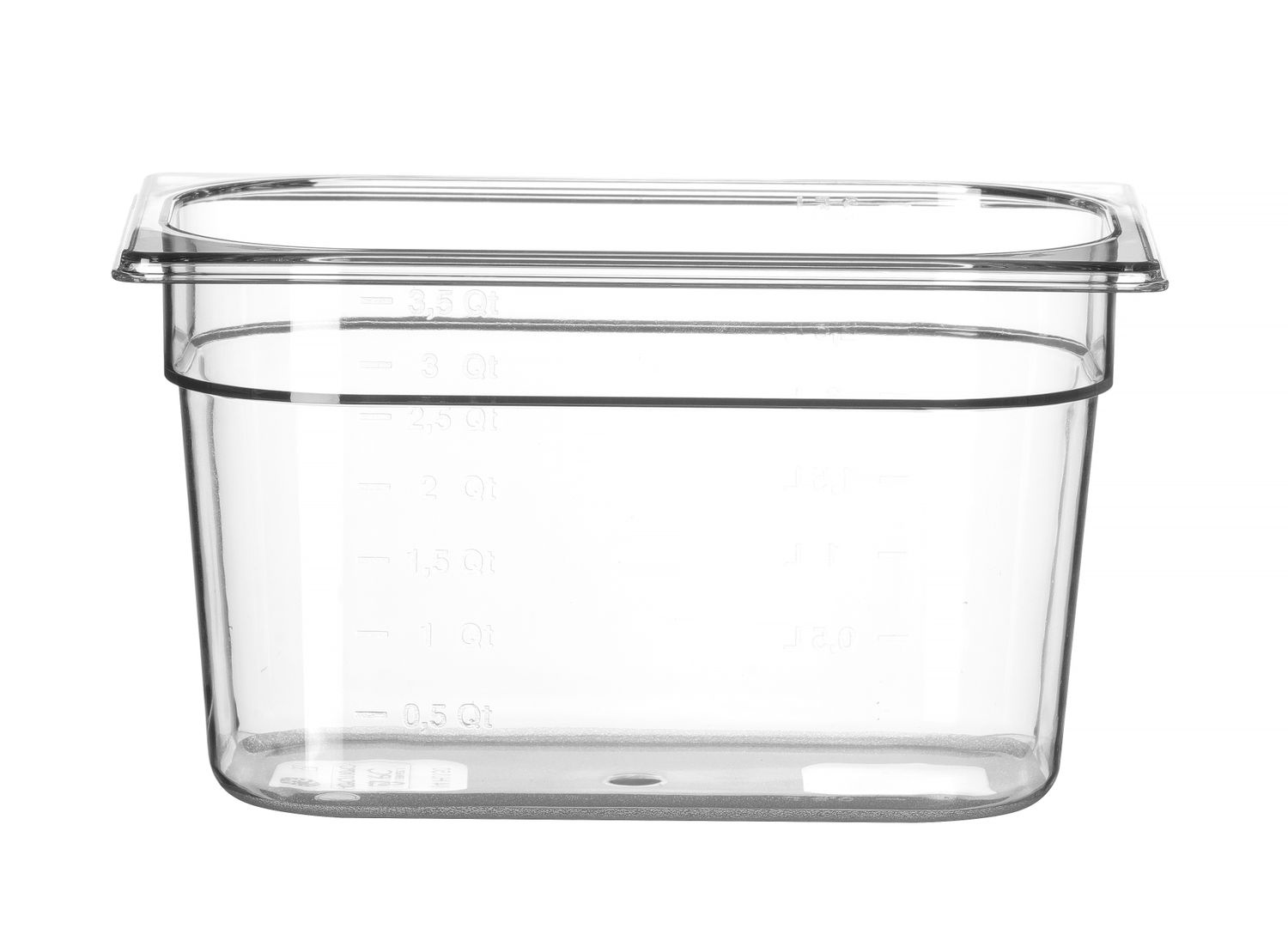Recipient GN 1/4 adâncime 15 cm din policarbonat | HENDI 861615
